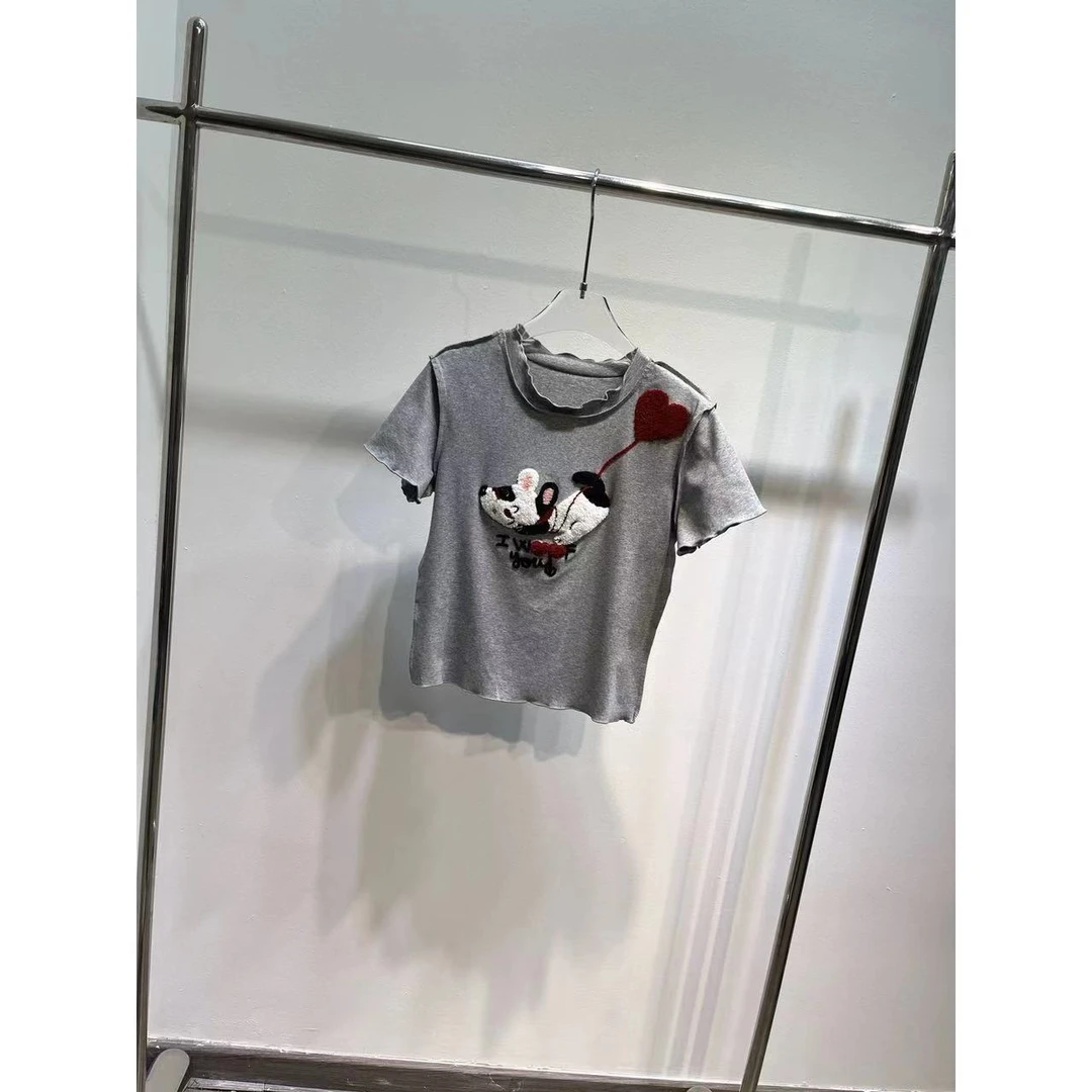 『时尚T恤Y』INS设计显瘦百搭时尚T恤8156