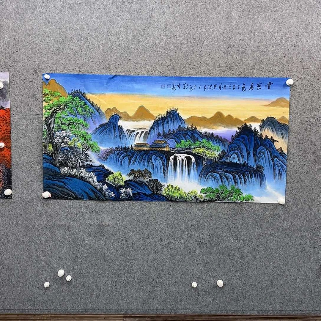 书法书法作品多次参加