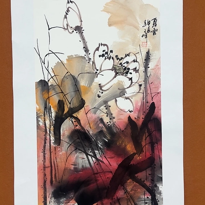 国画李文峰的画作
