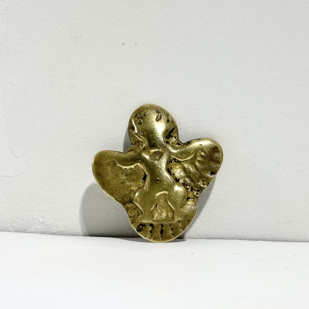 传世大鹏鸟/托甲天铁/藏传文玩