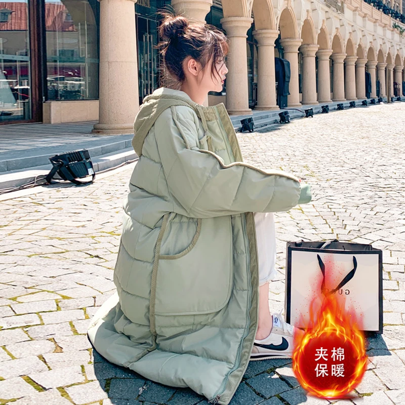 面包服超显瘦锁温保暖棉衣棉服女冬季外套中长款加厚棉袄2025新款