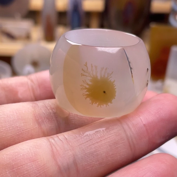 玛瑙/玉髓未镶嵌吊坠(不含链)