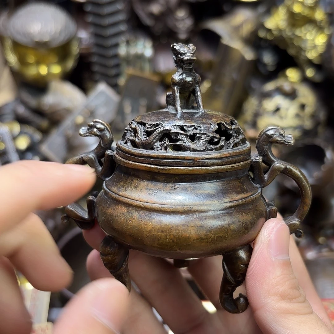 三木精品铜器摆件