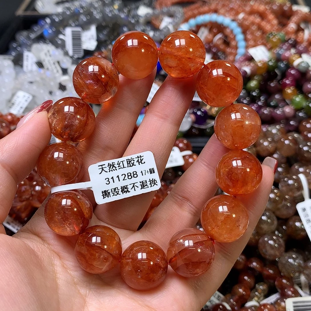 水晶手链未镶嵌，