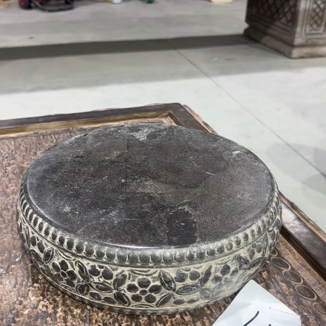 黑青石石鼓不包邮