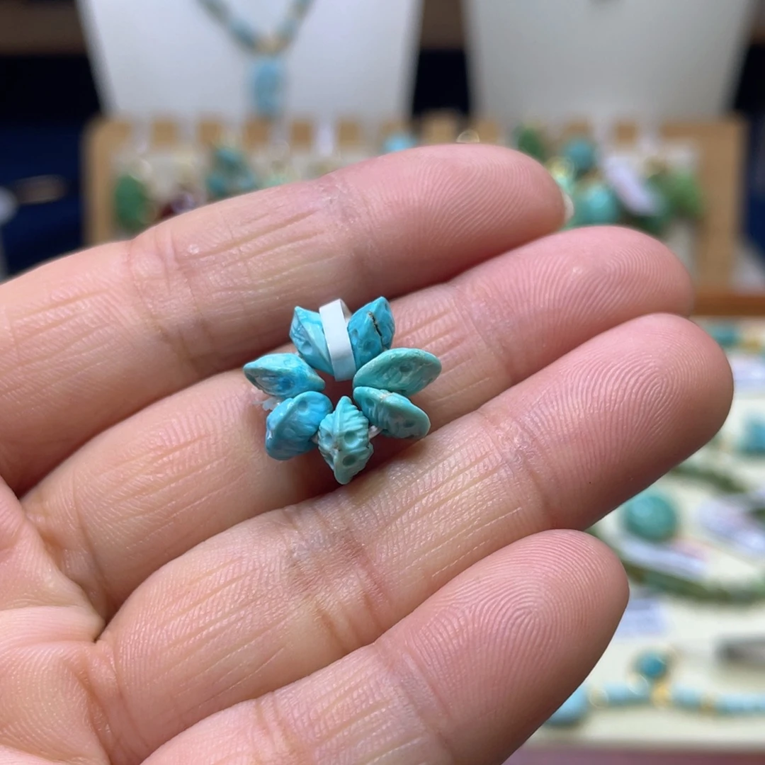 绿松石未镶嵌配饰