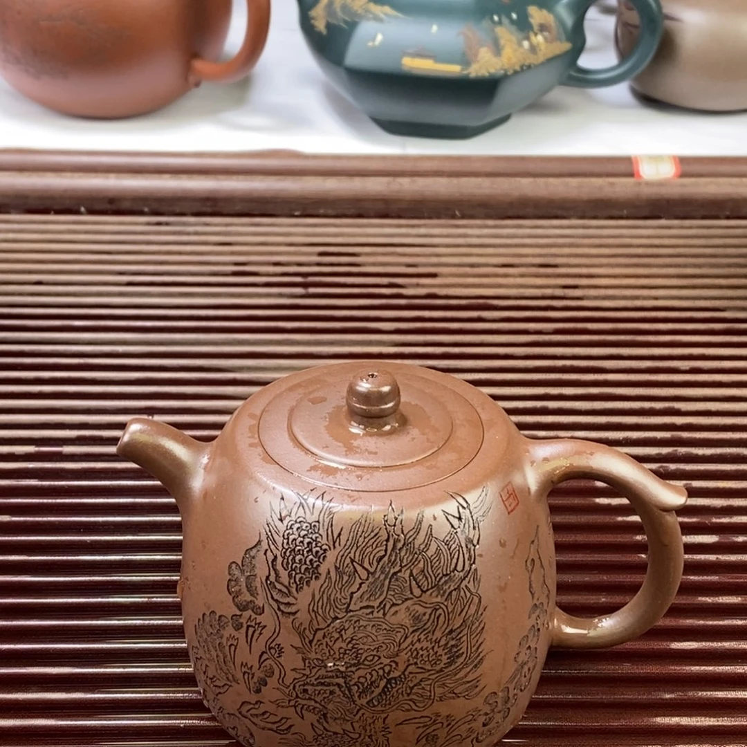 茶壶紫泥白8 汉铎