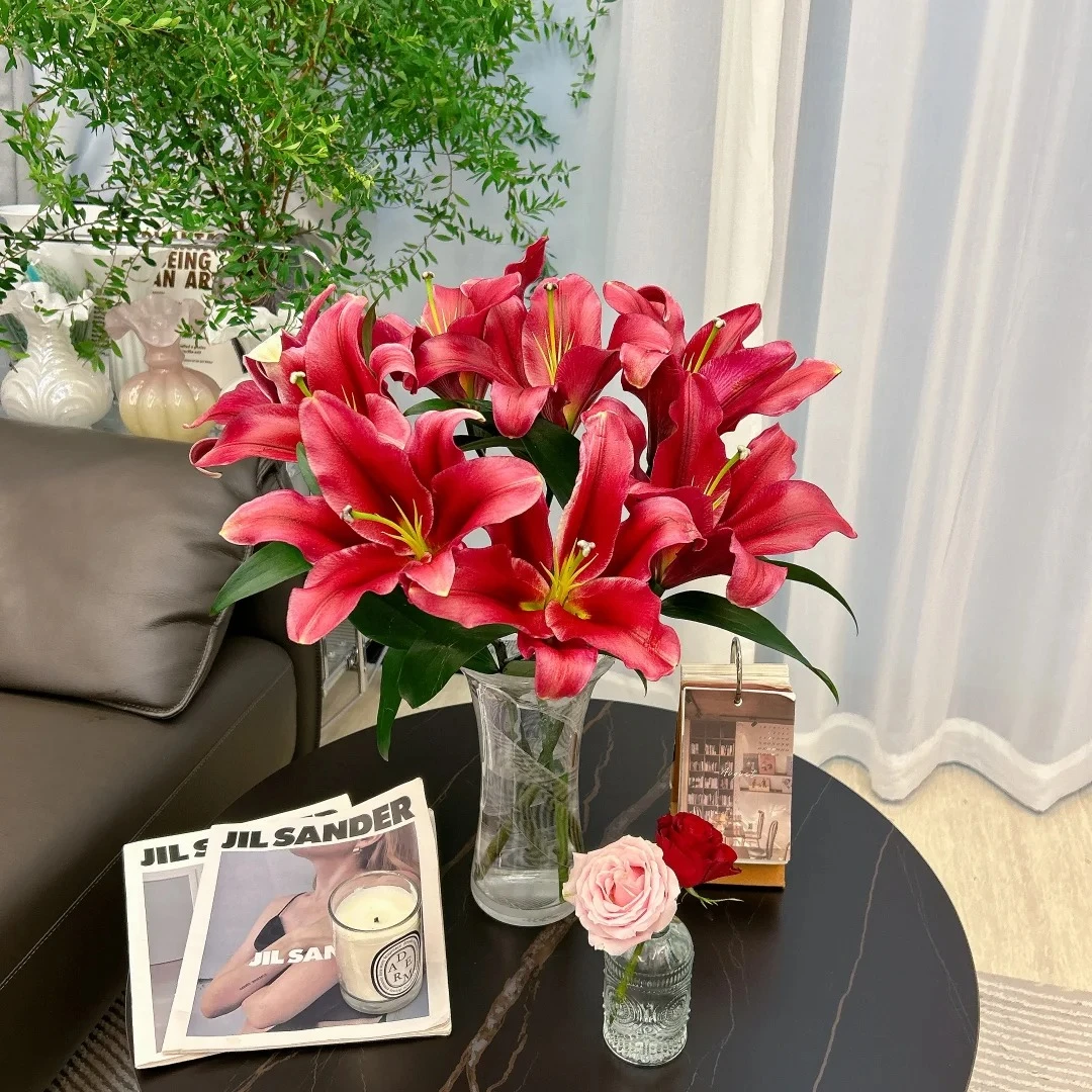 【永恒的爱】香水百合 一单包邮 云南鲜花昆明基地现采现发