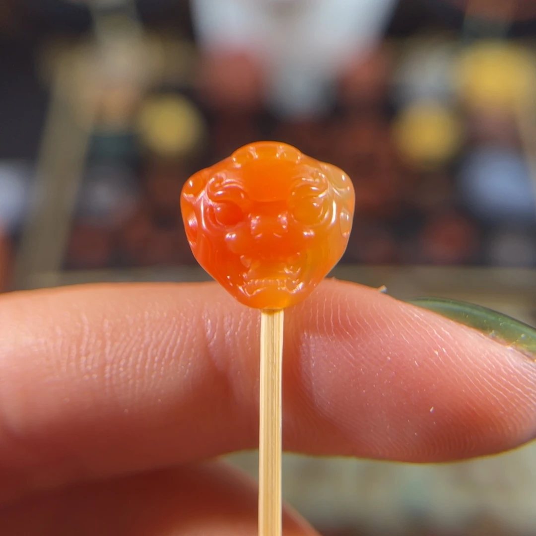 南红玛瑙昭通料 守护背云未镶嵌