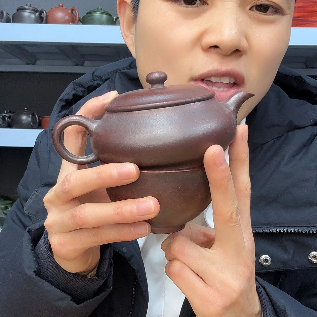 紫砂茶壶民间手艺人全手工制作