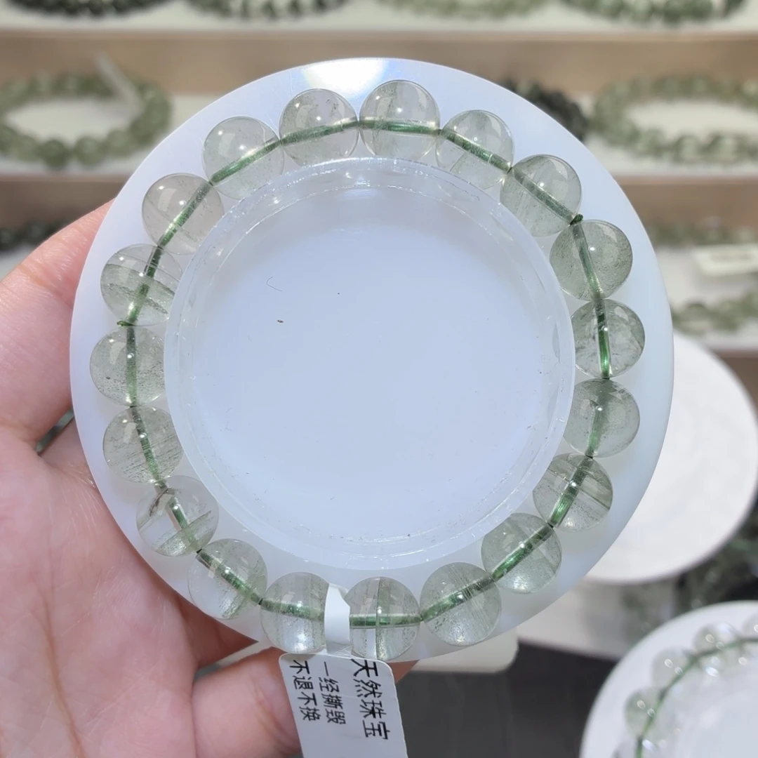 水晶手链未镶嵌绿幽灵10m