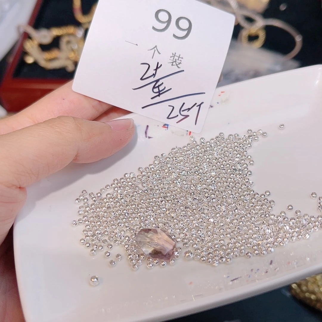 紫晶珠宝半成品银S925镶嵌99