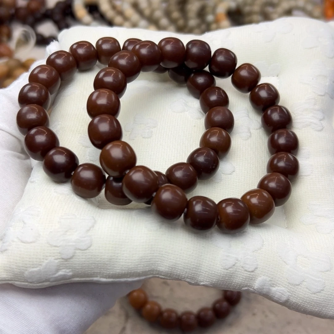 菩提根/象牙果吊坠13干磨糖油发一条