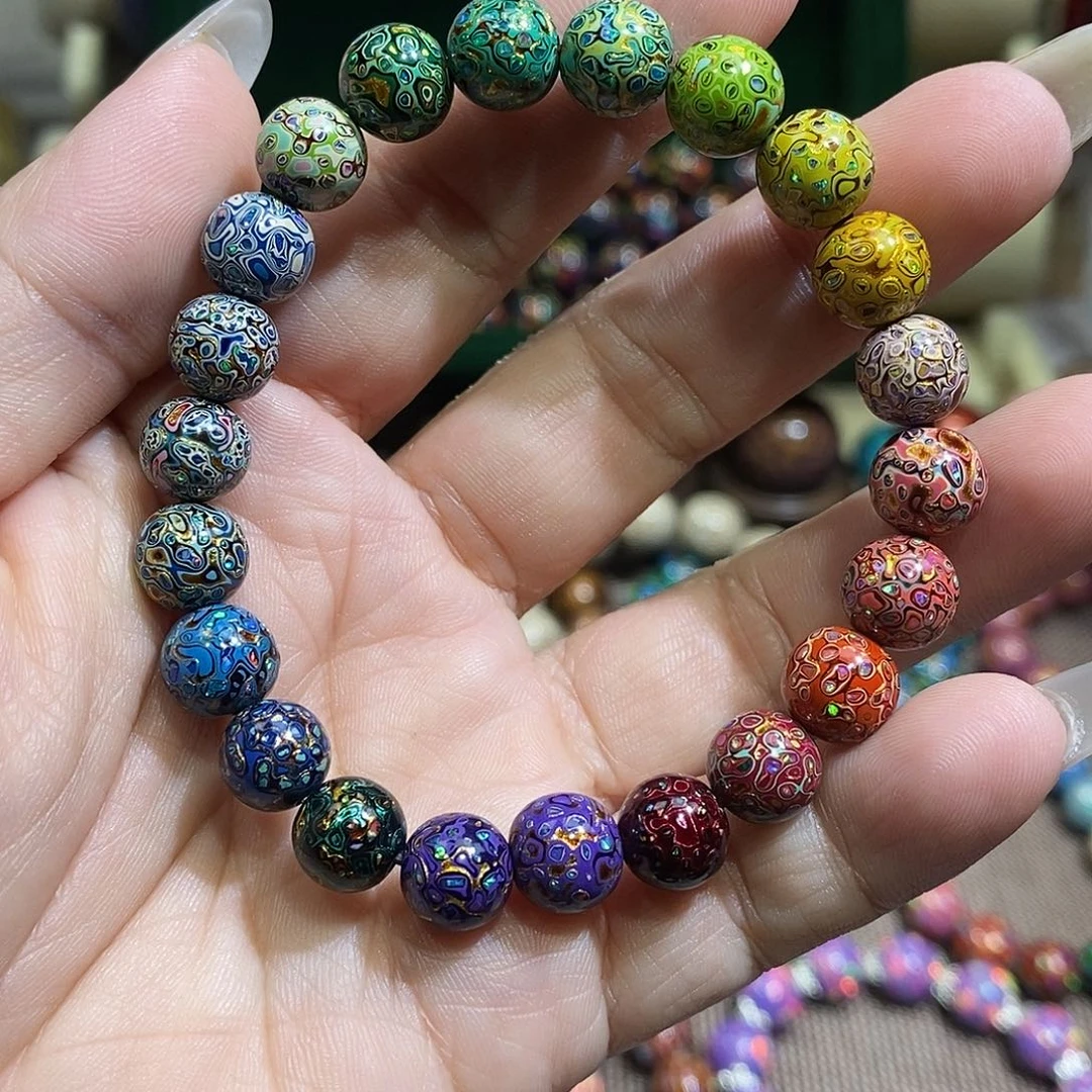 漆宸阁大漆珠0.8多宝