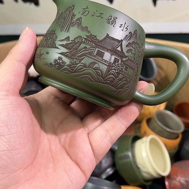 茶杯紫砂全手工紫砂主人杯
