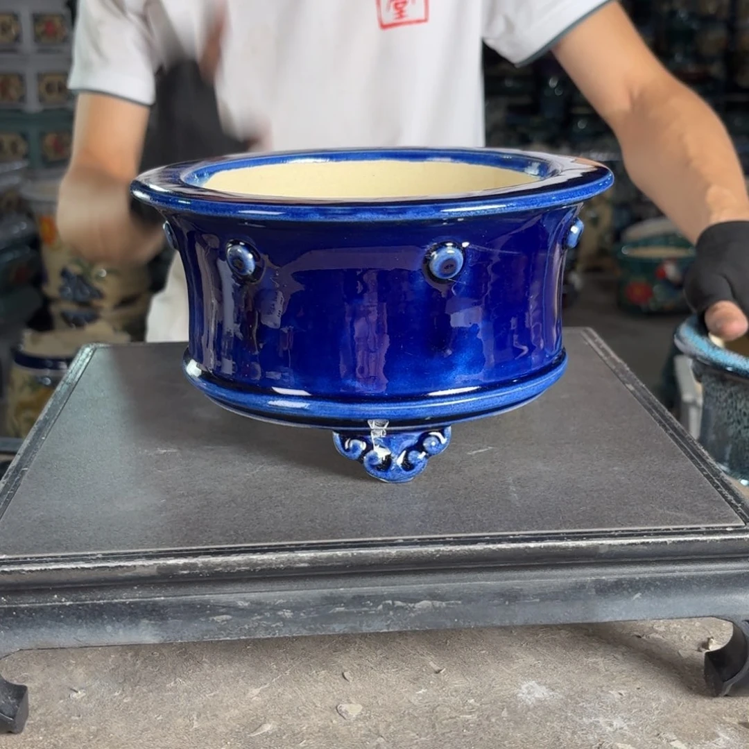 一风堂石湾花盆 内17*9