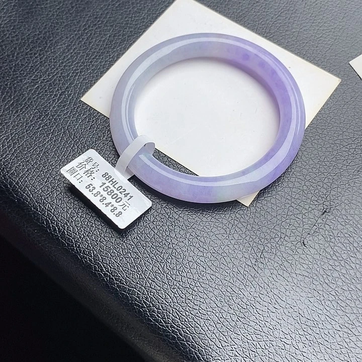 未镶嵌手镯翡翠54圆条