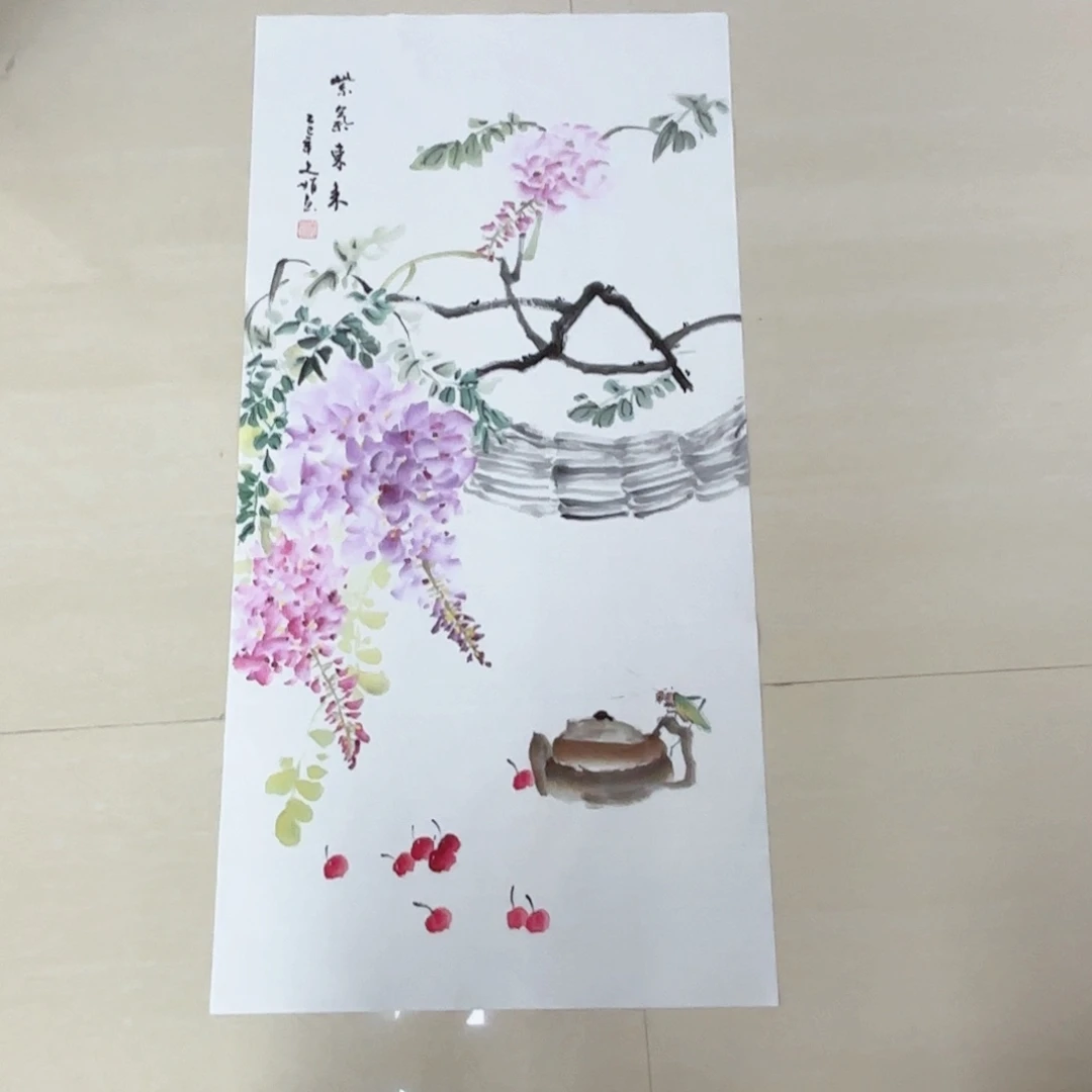 国画国画作品多次