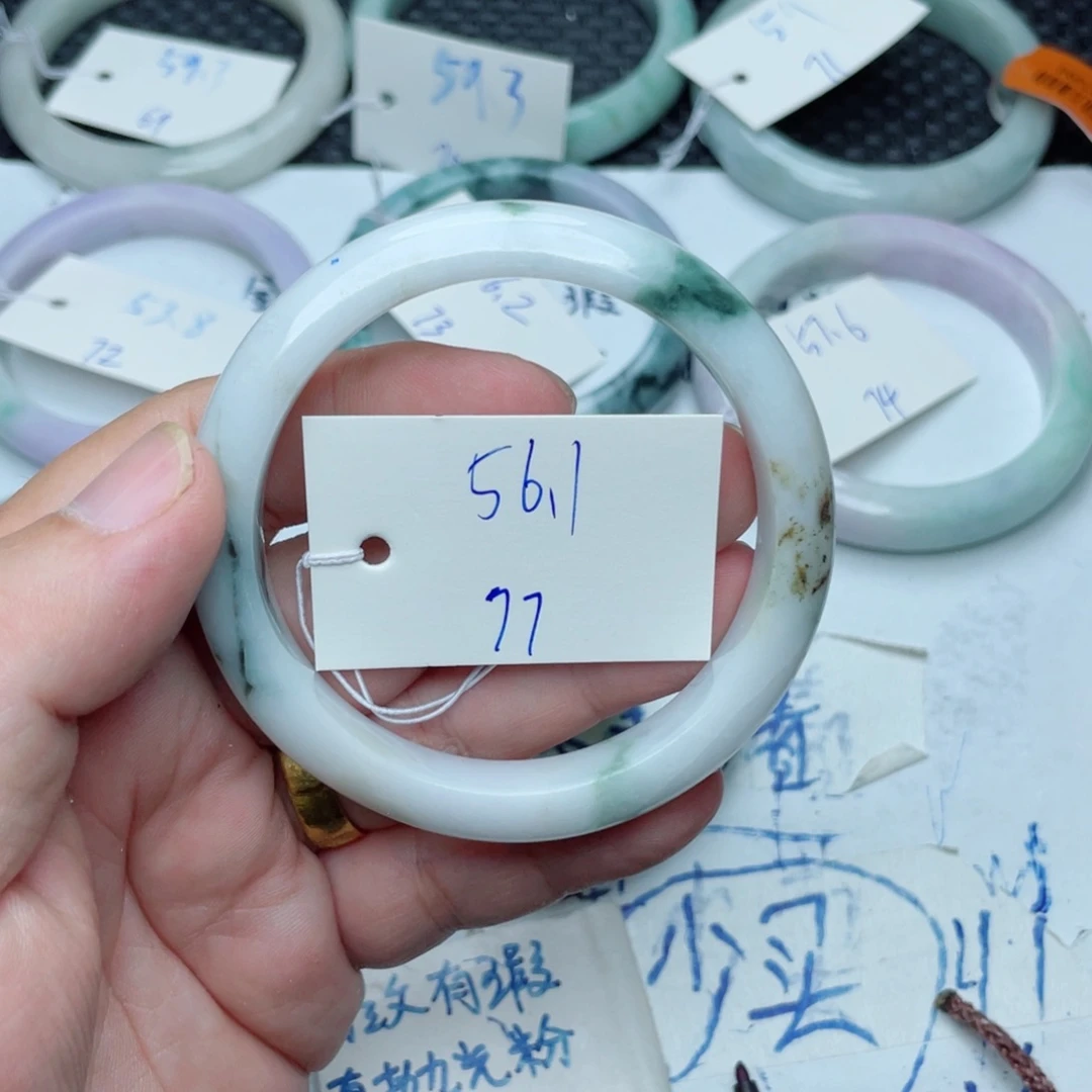 未镶嵌手镯翡翠翡翠手镯77