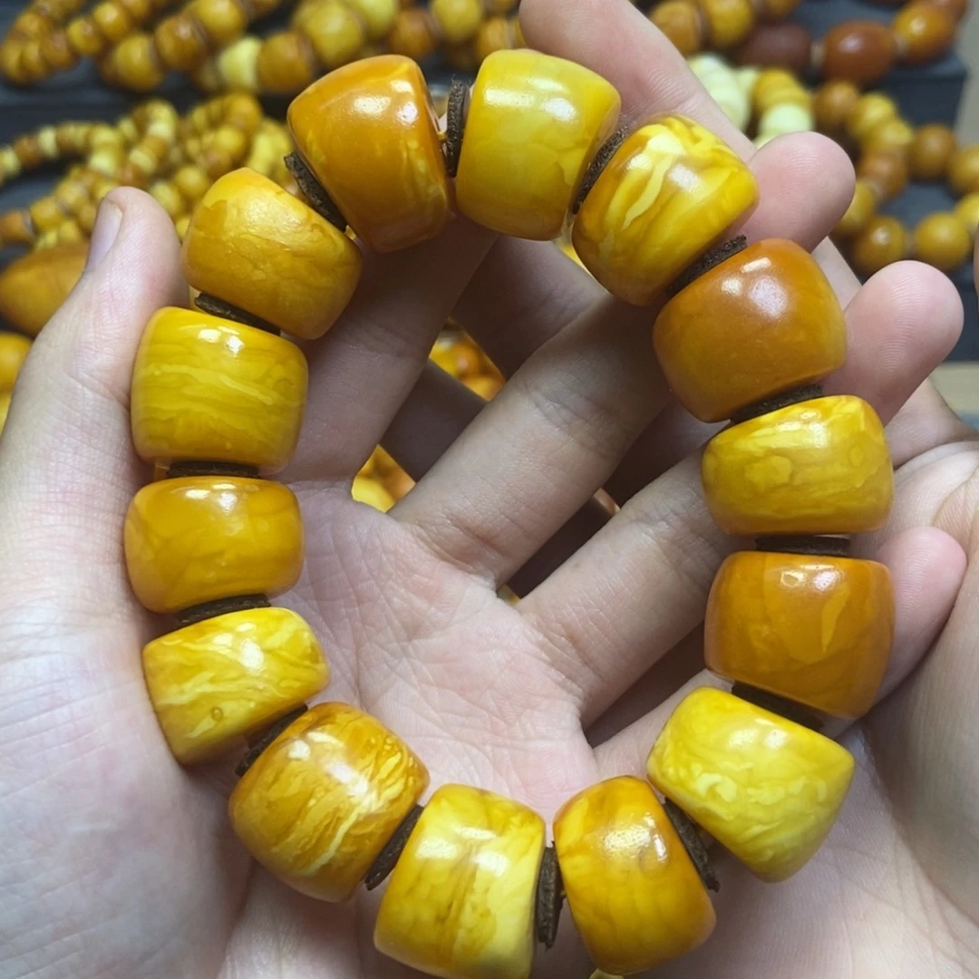 蜜蜡未镶嵌珠宝奇石张*爷