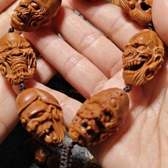 橄榄核手串/手链七星罗汉手串