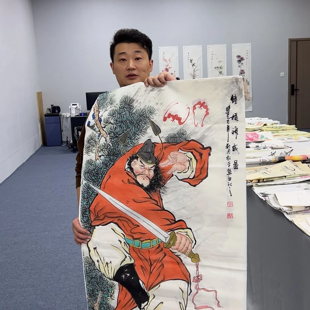 国画国画作品手绘