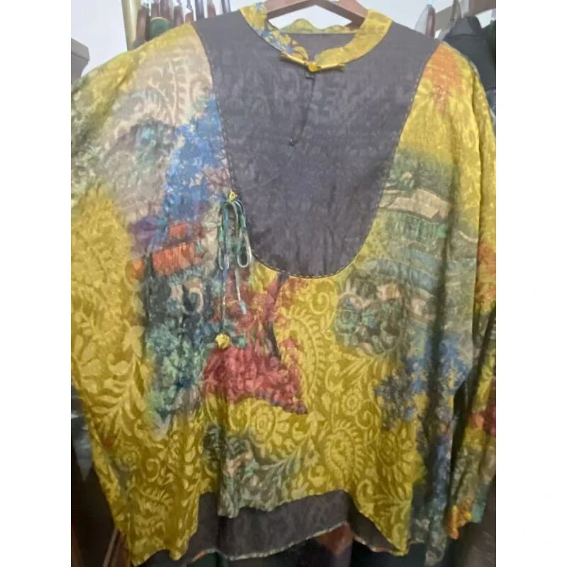 奢华提花领风百年新中式重工提花短款上衣