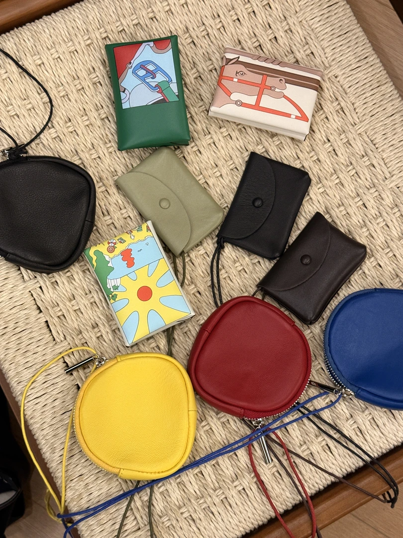 【福利款-钱包卡包合集】进口原厂牛皮 羊皮  零钱包卡包 精致小巧