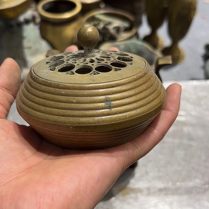 农*哥微瑕疵黄铜摆件工艺品