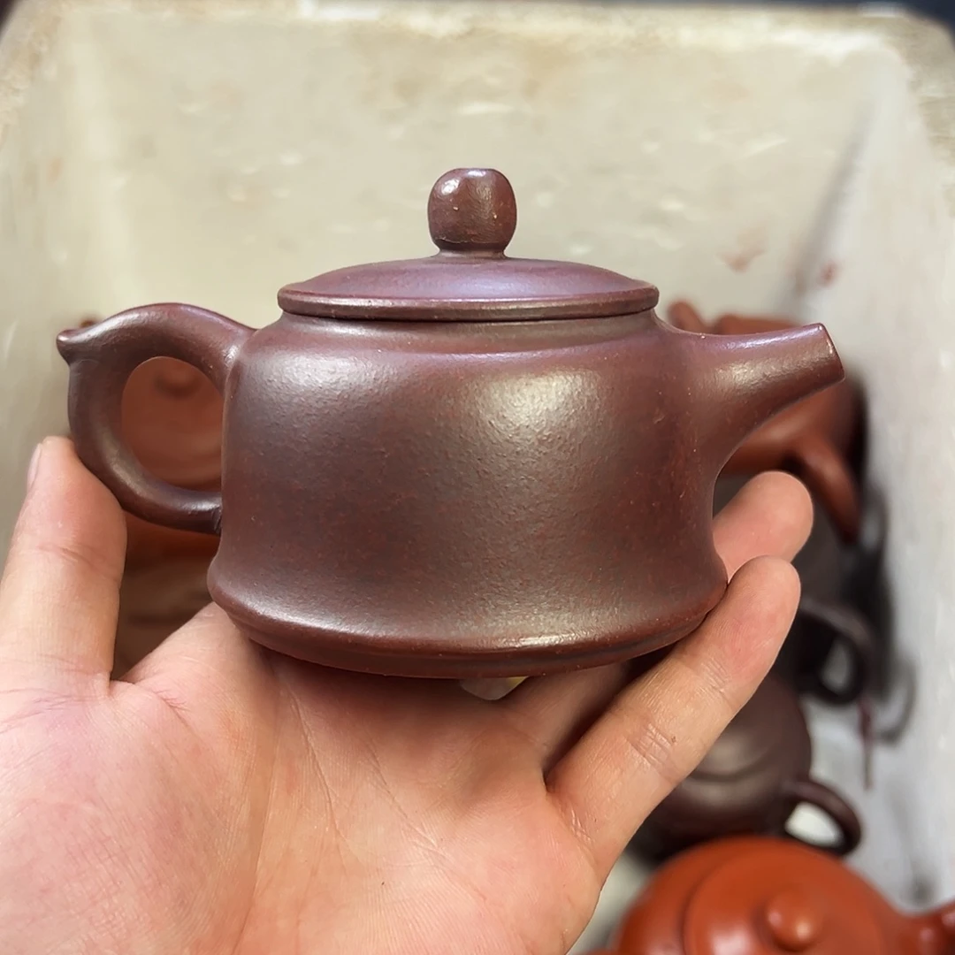 茶壶紫砂宜兴原矿紫砂壶200毫升容量