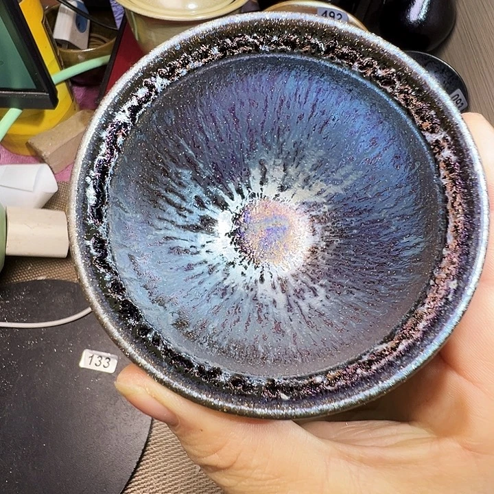 K***g茶盏建窑建盏茶器465