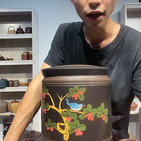 【闪购商品】紫砂茶叶罐