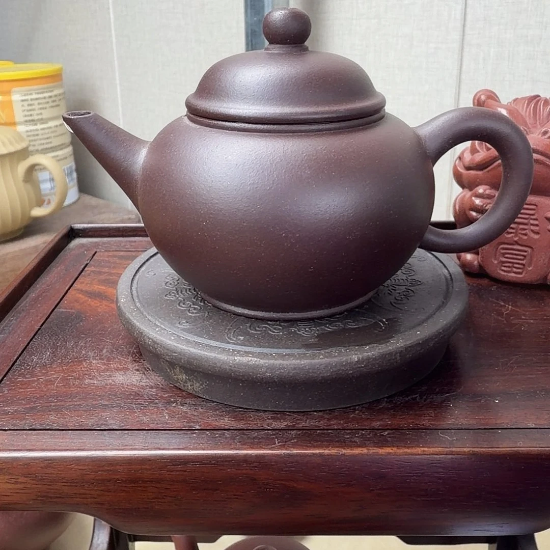 水平壶140cc老紫泥