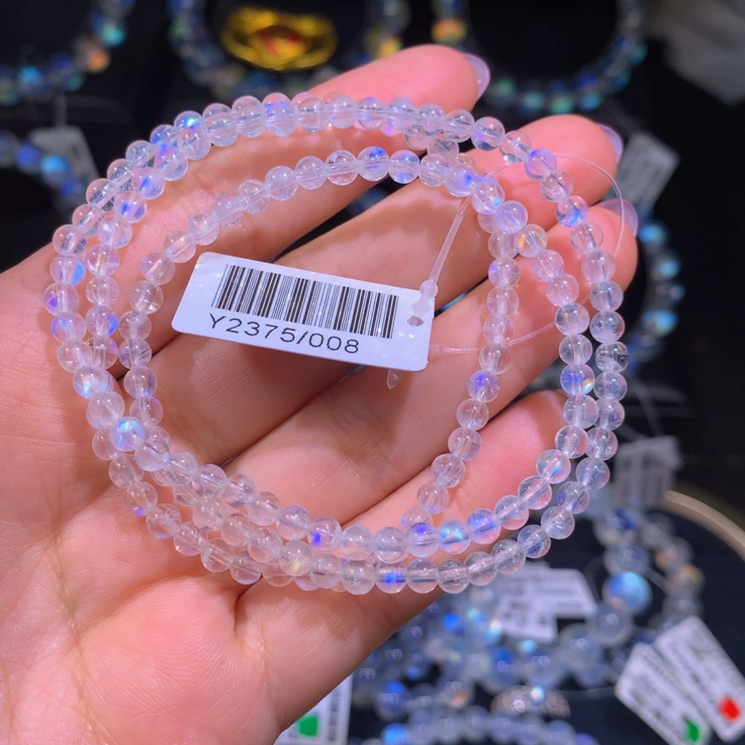 月光石手链未镶嵌?***梦Y2375/008 4.0mm