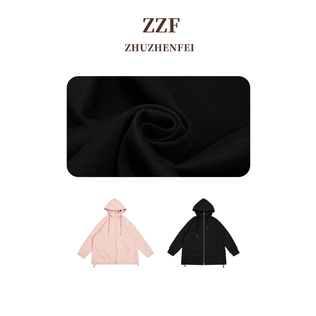 设计师原创新款休闲百搭时尚简约宽松显瘦舒适连帽卫衣Z351180