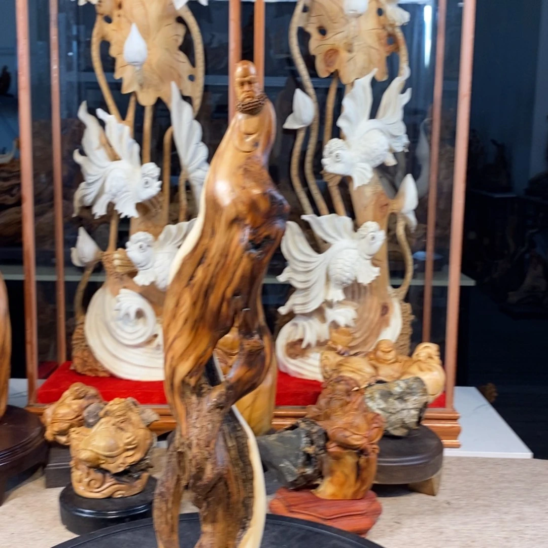 柏木（崖柏）崖柏木雕刻