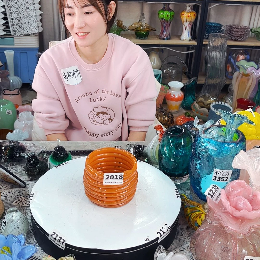 2018 不完美家悦琉璃工艺品漏水
