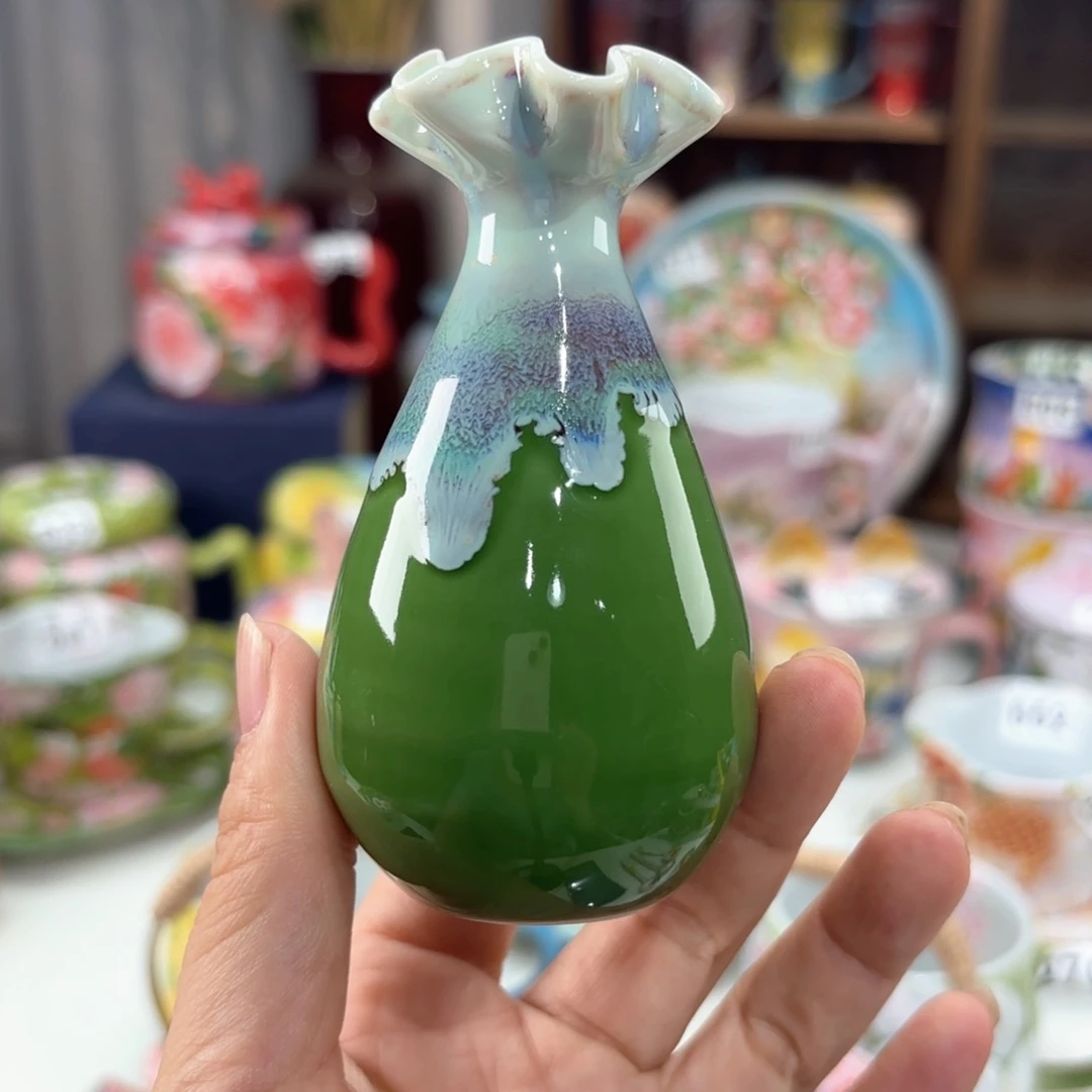 景德镇手绘高温釉下彩陶瓷茶具