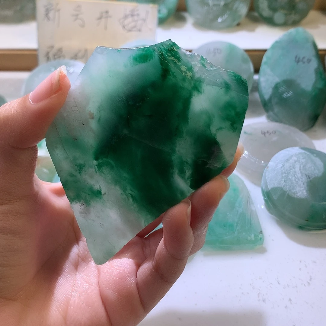 石英质玉未镶嵌珠宝半成品