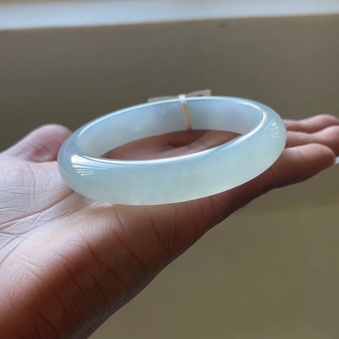 翡翠未镶嵌手镯59.4圈三天鉴赏期