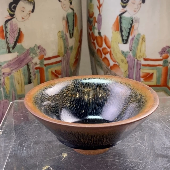 杯子4080建窑兔毫盏