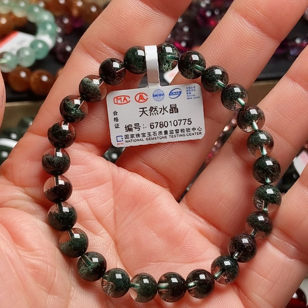 水晶手链未镶嵌绿幽灵7