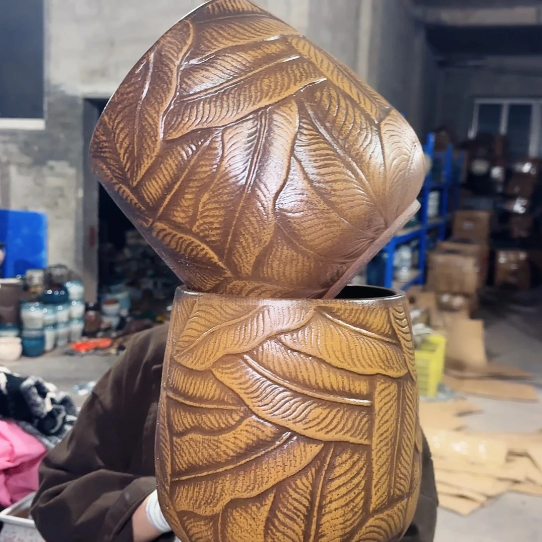 花盆紫砂高21口18