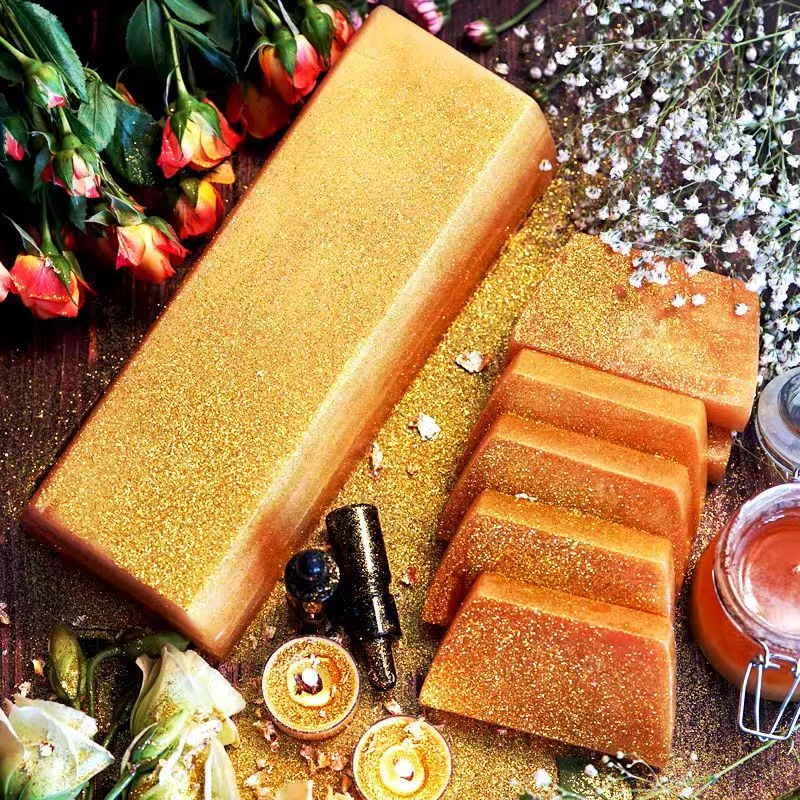 马来西亚S家 1000克黄金皂精油皂可控油持久留香