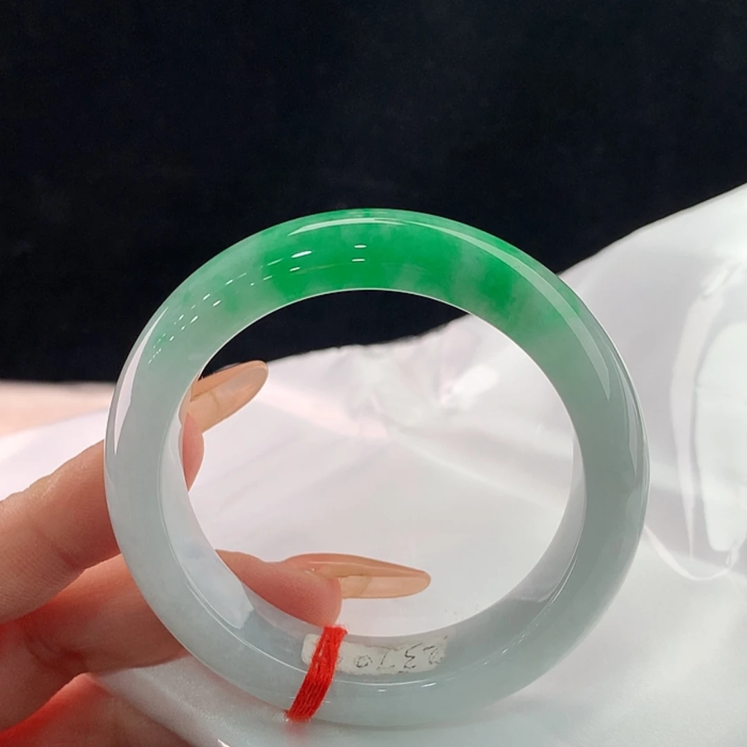 【闪购商品】未镶嵌手镯翡翠52.7，52/53