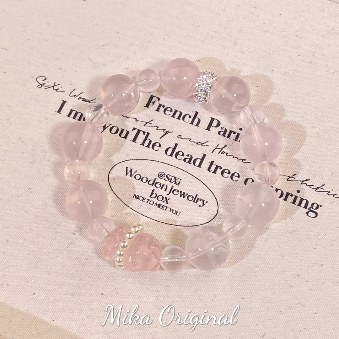 【糯糯小熊】水晶手串 精致气质多样性发一颜色微差