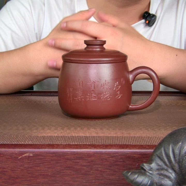 茶杯紫砂高货放漏