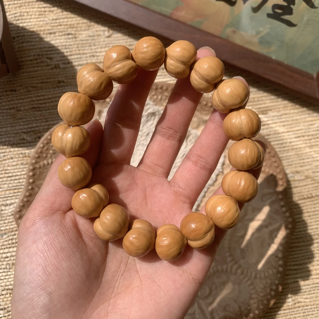 【沐光】全品精选毕业级聚宝盆屁桃手串