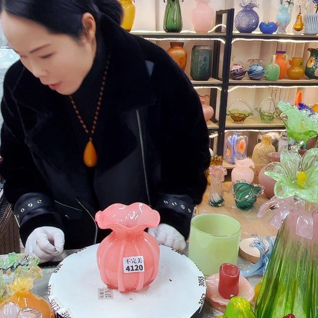 4120小瑕福利家悦琉璃工艺品