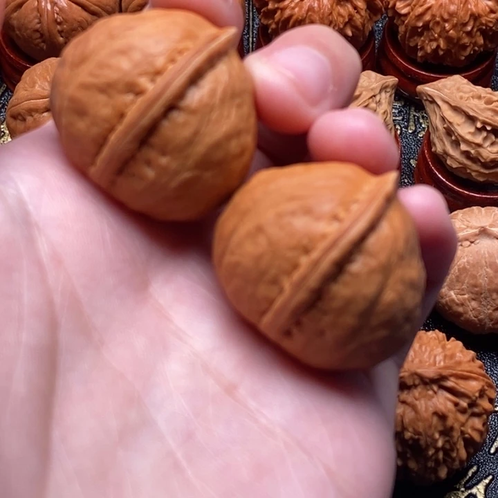 吊坠文玩核桃木鱼元宝